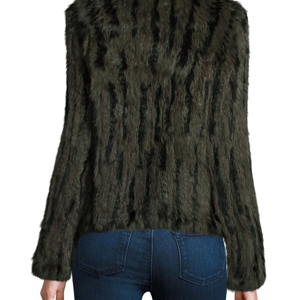 June Rabbit Fur Bomber - Picture 6 of 8